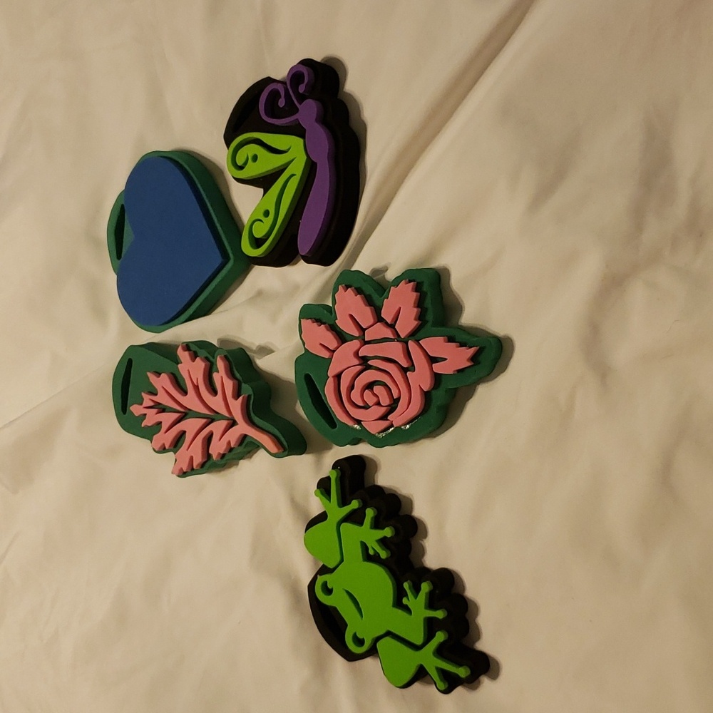 Nwt stamps wood alphabet stamps & chunky stamps